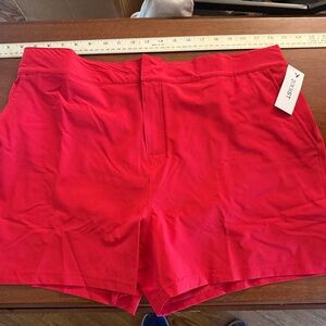 2xist Bright Red Swim Shorts